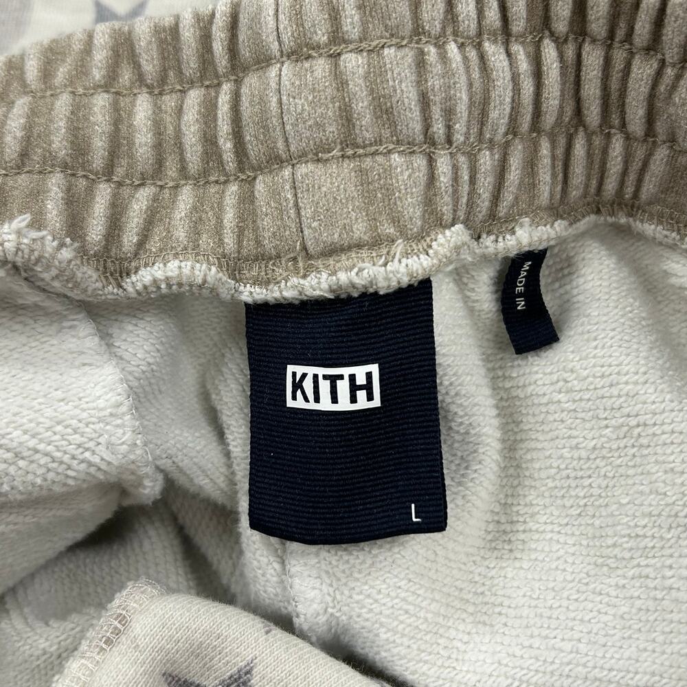 SS21 Kith Moroccan Tile Williams I Sweatpant French Clay size Large L B3 - Picture 4 of 8